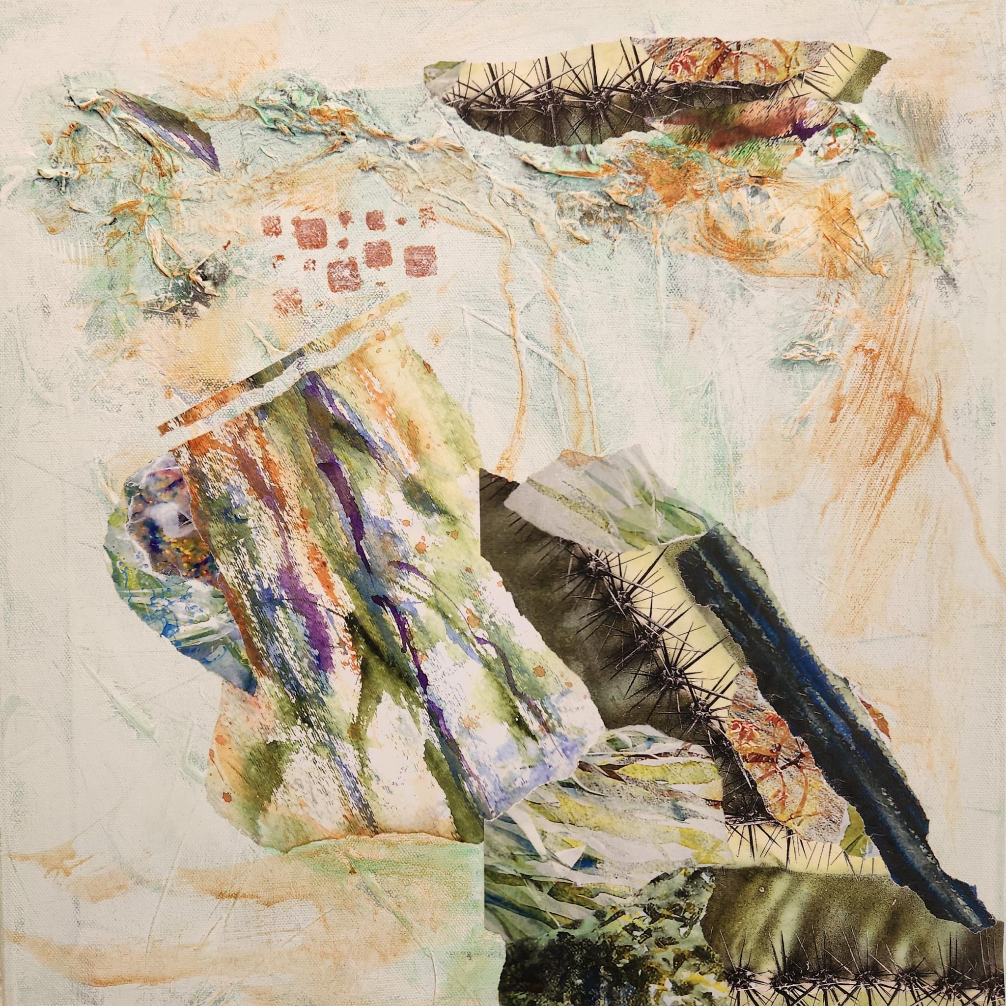 Sonoran Sculpture 1 mixed media
